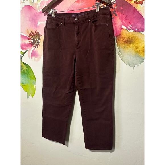 Gloria Vanderbilt Amanda Jeans 12 Average Stretch Slimming Courant Mid Rise High - Picture 1 of 6